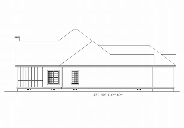 Left side elevation